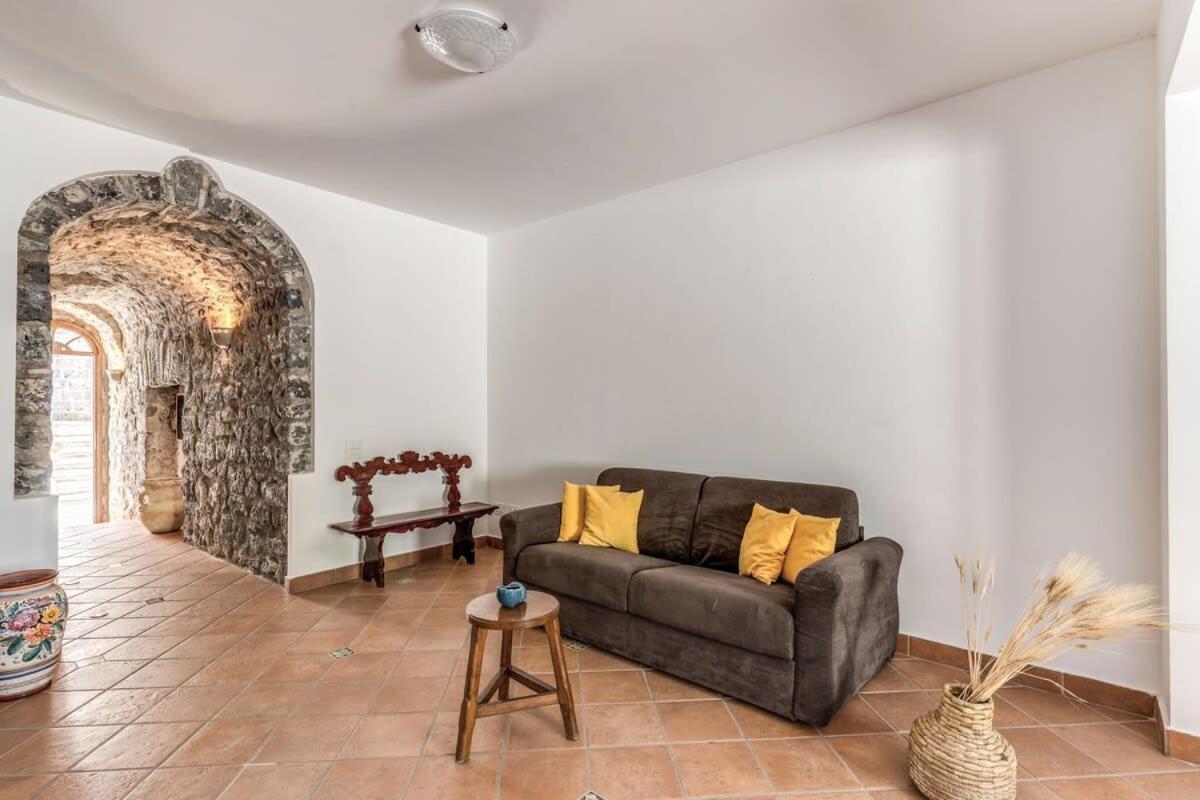 Villa Mimosa Rustic Elegance Views & Pool Massa Lubrense Exteriör bild