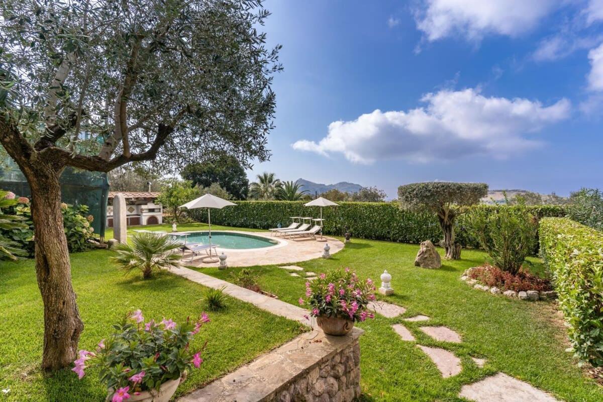 Villa Mimosa Rustic Elegance Views & Pool Massa Lubrense Exteriör bild